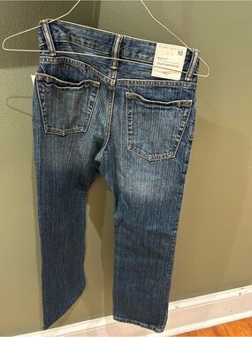 GAP boys Boot-Cut Jeans in Medium Blue Wash